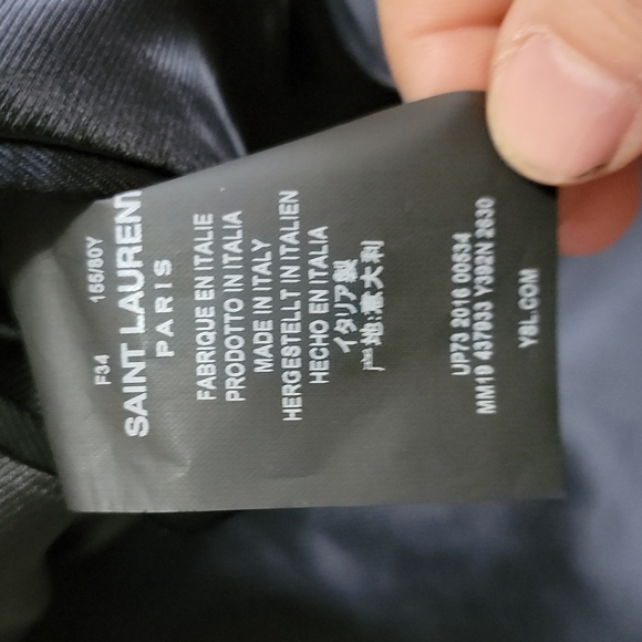 Saint laurent tan wool long pea coat F34 - Picture 16 of 16